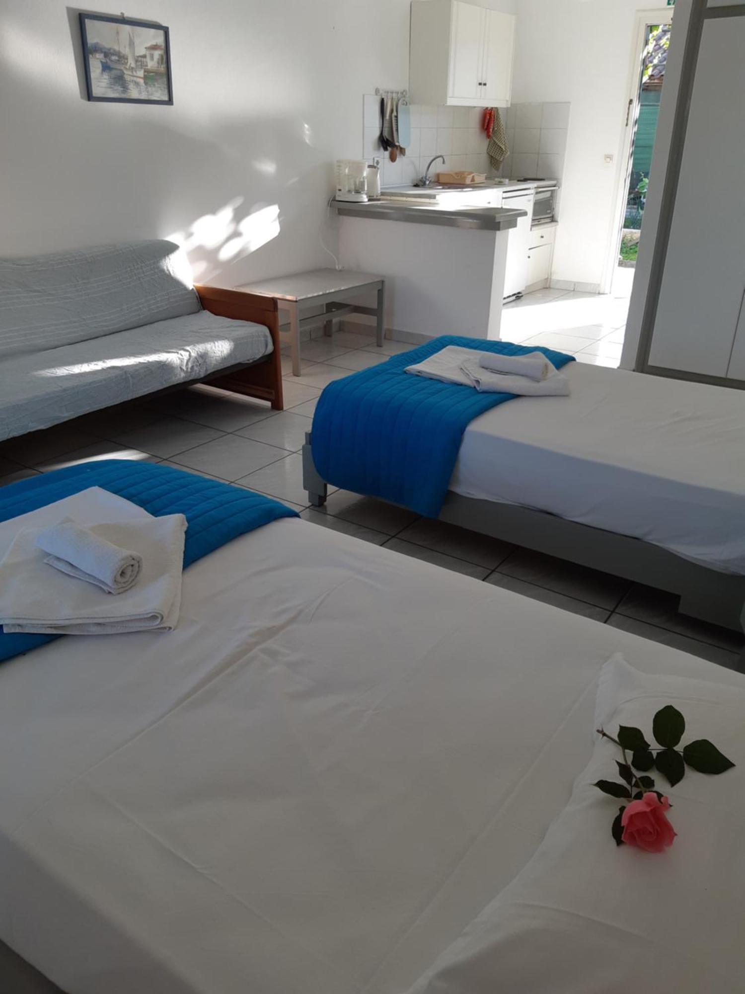 Dolphin Apt & Studios -Next To The Beach 로다 외부 사진